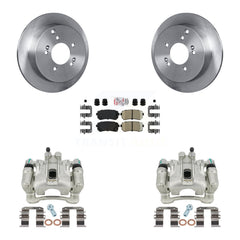 Transit Auto KC8-100831N Disc Brake Kit for 2010-2016 Kia Sportage, Hyundai Tucson - Rear product image