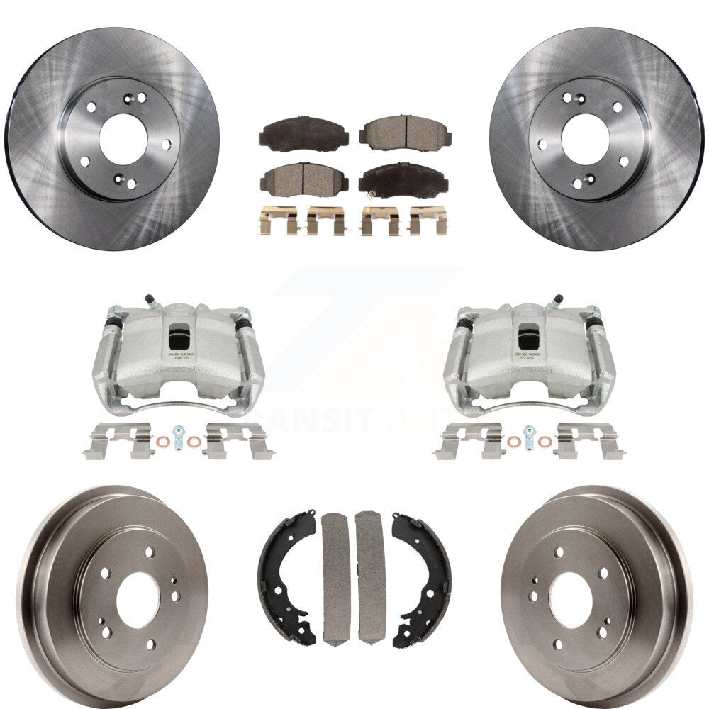 Transit Auto KC8-100831T Disc Brake Kit for 2006-2010 Honda Civic - Front and Rear product image