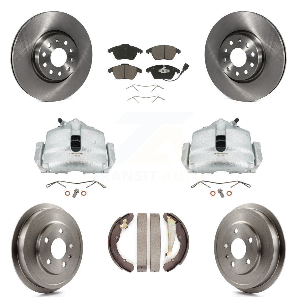 Transit Auto KC8-100832C Disc Brake Kit for 2011-2012 Volkswagen Beetle, Volkswagen Jetta - Front and Rear product image