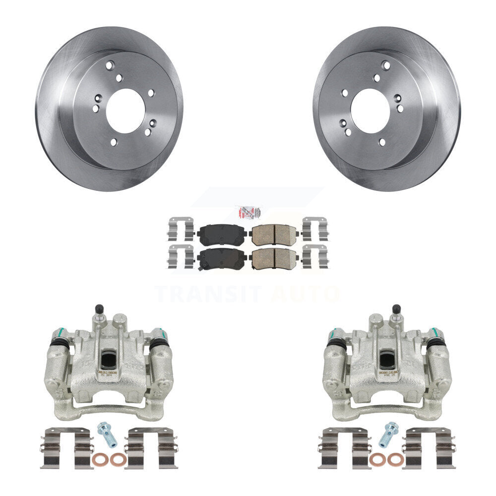 Transit Auto KC8-100832N Disc Brake Kit for 2010-2016 Kia Sportage, Hyundai Tucson - Rear product image