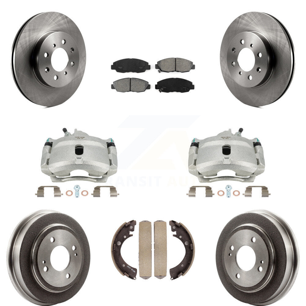 Transit Auto KC8-100832S Disc Brake Kit for 1996-2000 Honda Civic, Acura EL - Front and Rear product image