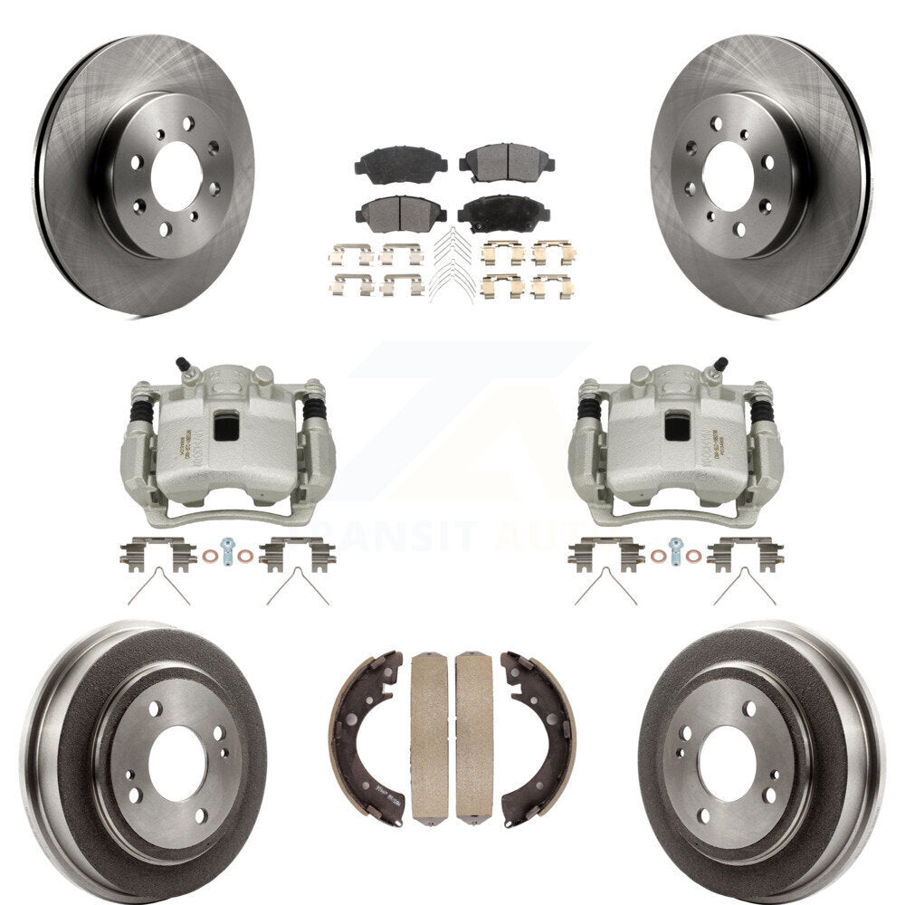 Transit Auto KC8-100832T Disc Brake Kit for 2007-2008 Honda Fit - Front and Rear product image