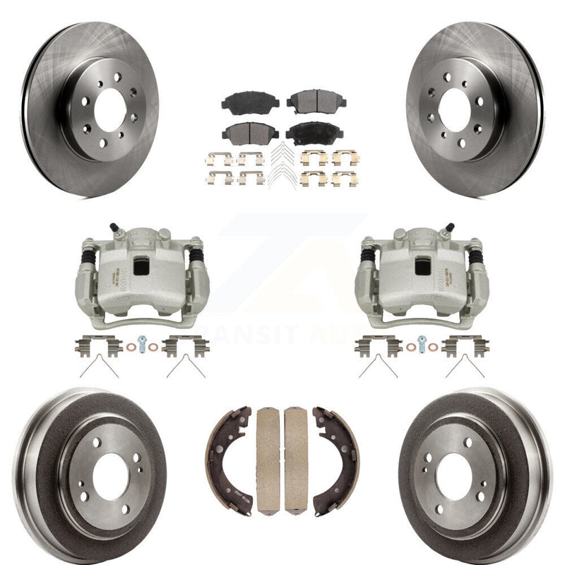 Transit Auto KC8-100832T Disc Brake Kit for 2007-2008 Honda Fit - Front and Rear product image