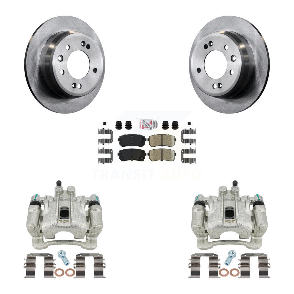 Transit Auto KC8-100833N Disc Brake Kit for 2010-2016 Kia Sportage, Hyundai Tucson - Rear product image