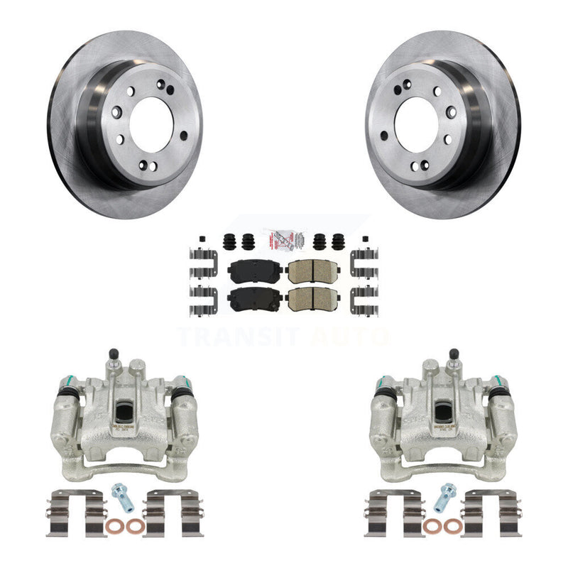 Transit Auto KC8-100833N Disc Brake Kit for 2010-2016 Kia Sportage, Hyundai Tucson - Rear product image