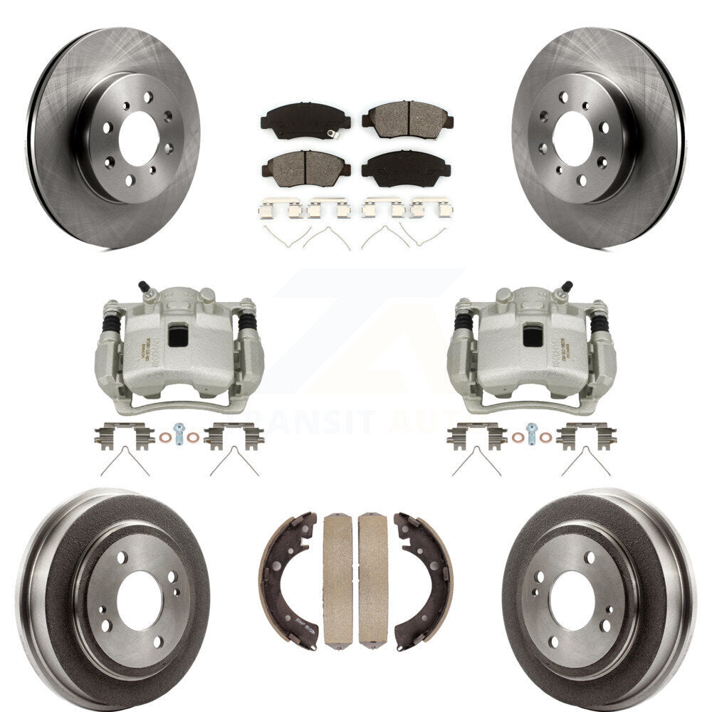 Transit Auto KC8-100833S Disc Brake Kit for 2007-2008 Honda Fit - Front and Rear product image