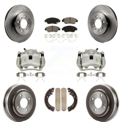 Transit Auto KC8-100833S Disc Brake Kit for 2007-2008 Honda Fit - Front and Rear product image