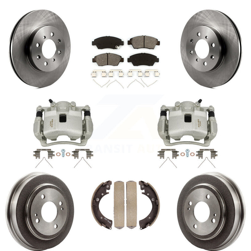 Transit Auto KC8-100833S Disc Brake Kit for 2007-2008 Honda Fit - Front and Rear product image