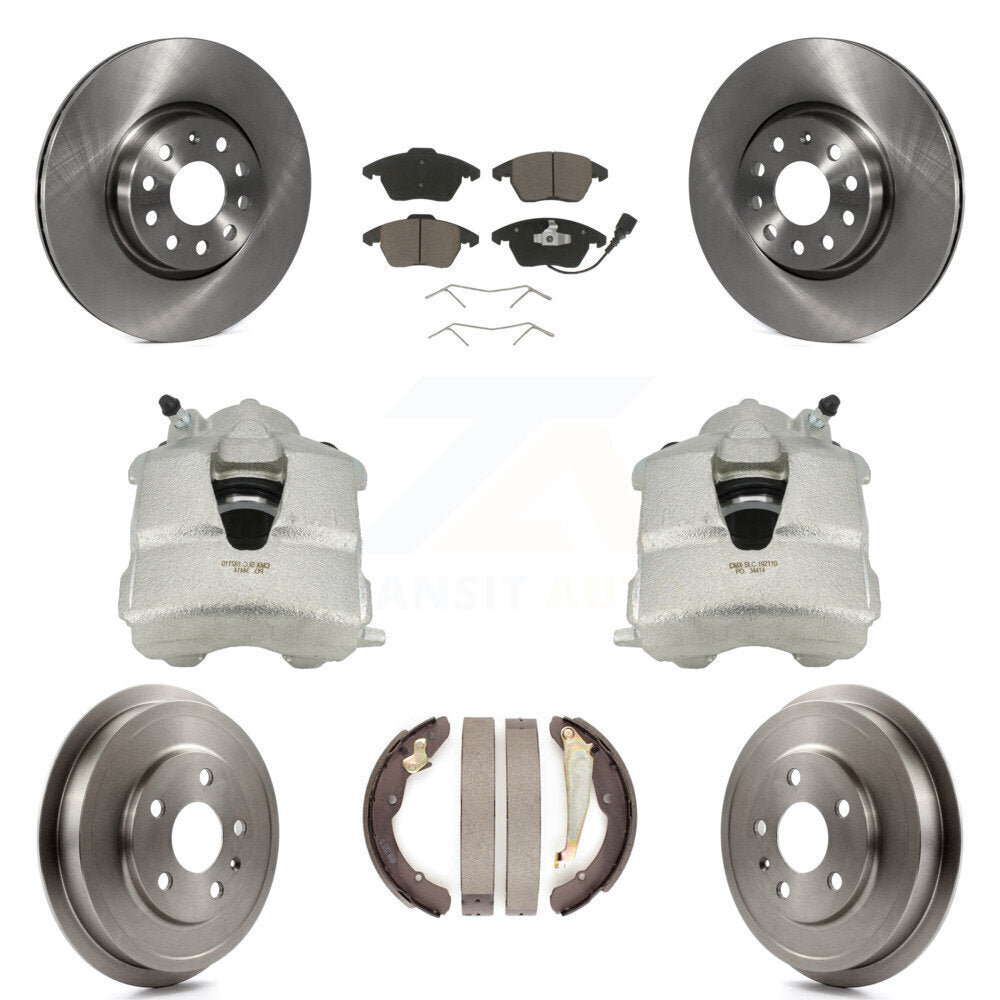 Transit Auto KC8-100834C Disc Brake Kit for 2011-2012 Volkswagen Jetta - Front and Rear product image