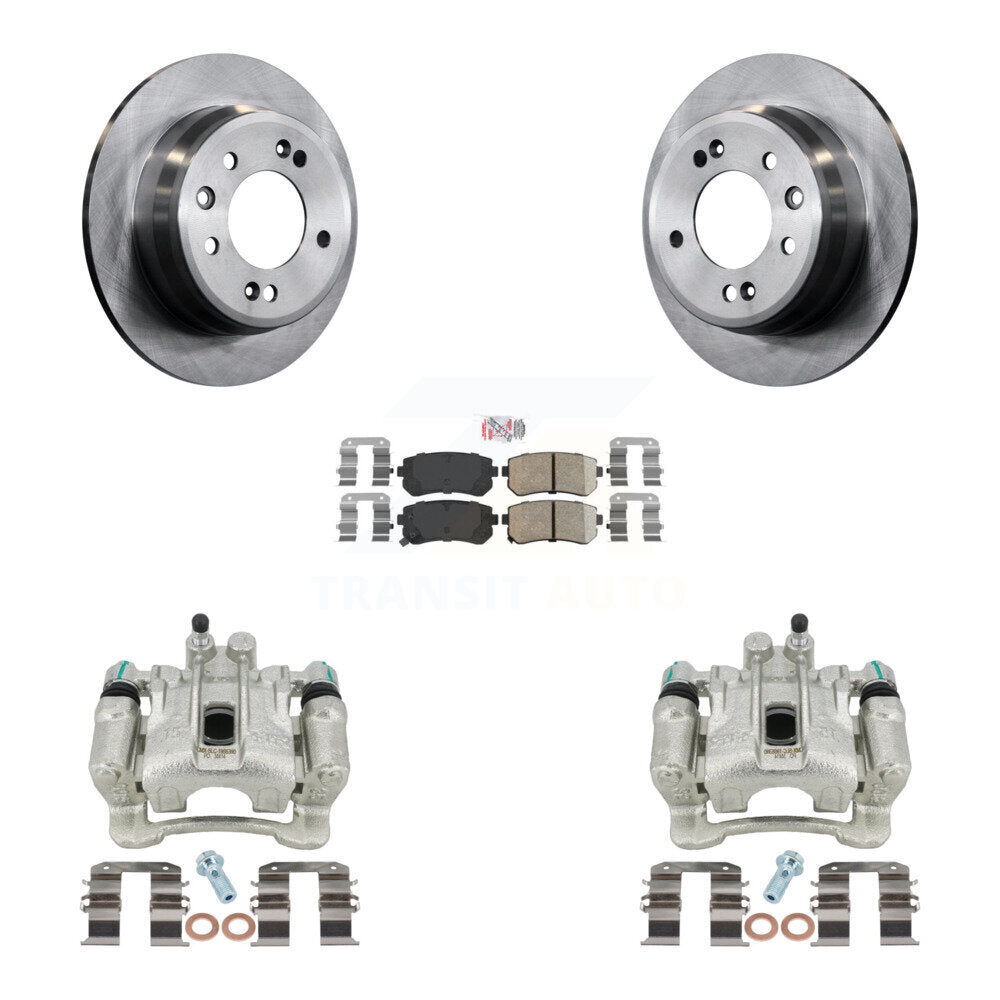 Transit Auto KC8-100834N Disc Brake Kit for 2010-2016 Kia Sportage, Hyundai Tucson - Rear product image
