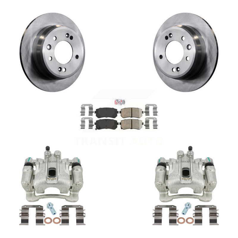 Transit Auto KC8-100834N Disc Brake Kit for 2010-2016 Kia Sportage, Hyundai Tucson - Rear product image