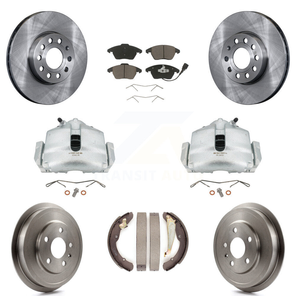 Transit Auto KC8-100835C Disc Brake Kit for 2011-2012 Volkswagen Jetta - Front and Rear product image