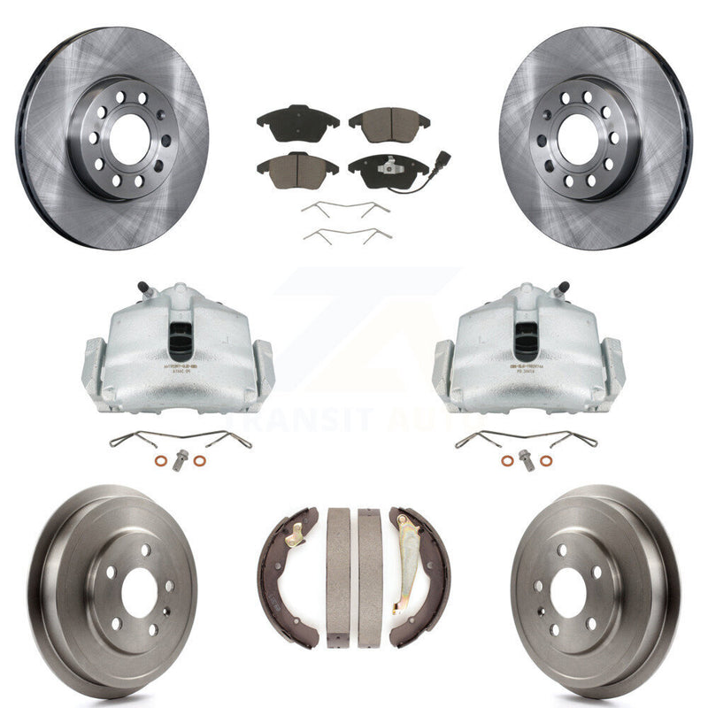 Transit Auto KC8-100835C Disc Brake Kit for 2011-2012 Volkswagen Jetta - Front and Rear product image