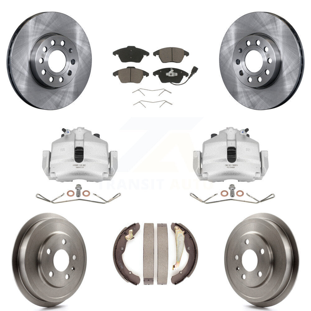 Transit Auto KC8-100836C Disc Brake Kit for 2011-2012 Volkswagen Beetle, Volkswagen Jetta - Front and Rear product image
