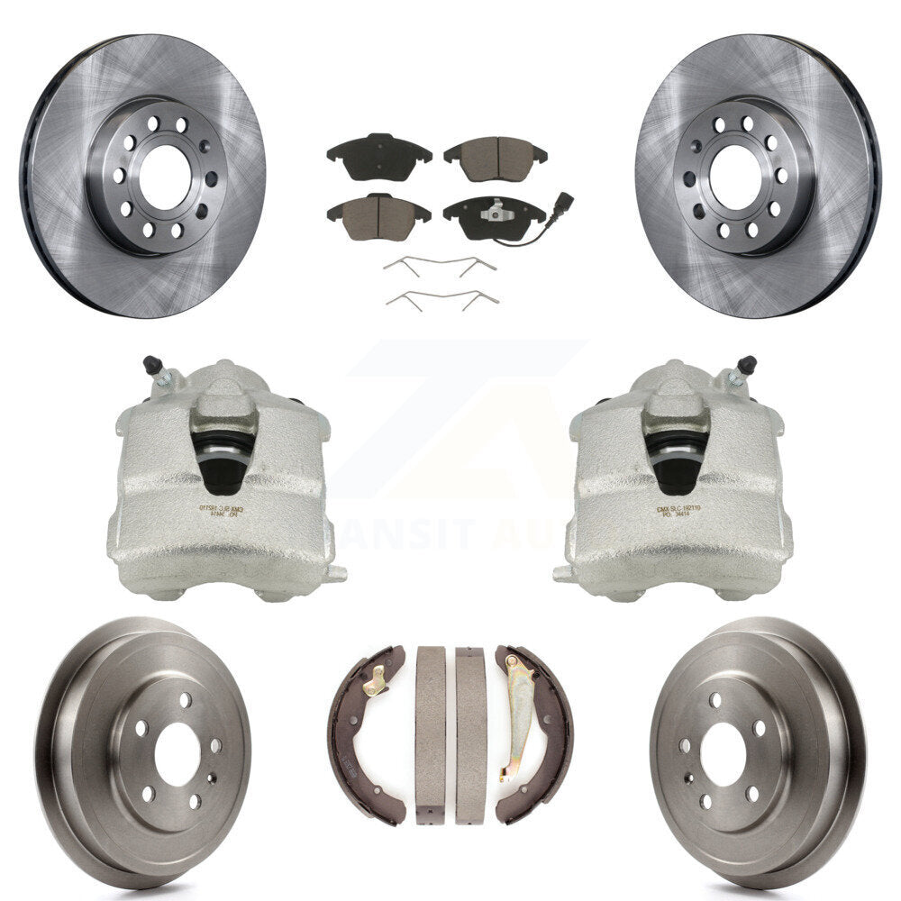Transit Auto KC8-100837C Disc Brake Kit for 2011-2012 Volkswagen Jetta - Front and Rear product image