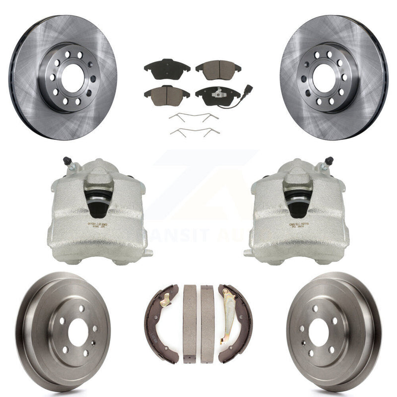 Transit Auto KC8-100837C Disc Brake Kit for 2011-2012 Volkswagen Jetta - Front and Rear product image