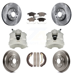 Transit Auto KC8-100837P Disc Brake Kit for 2011-2012 Volkswagen Jetta - Front and Rear product image