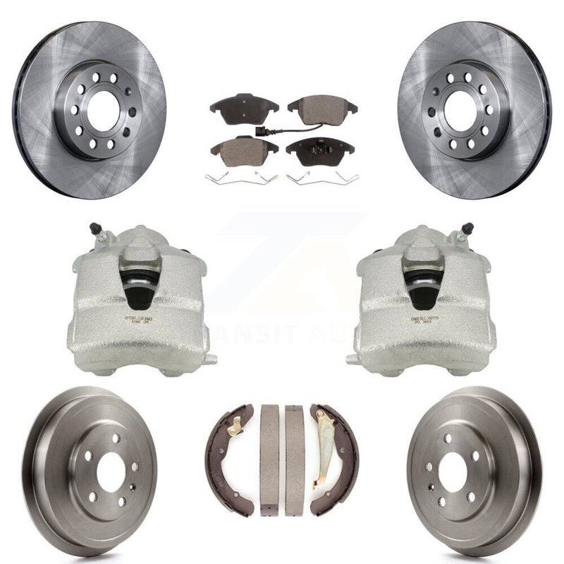 Transit Auto KC8-100837P Disc Brake Kit for 2011-2012 Volkswagen Jetta - Front and Rear product image