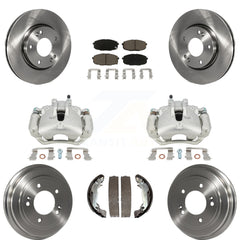 Transit Auto KC8-100839C Disc Brake Kit for 2009-2010 Hyundai Elantra - Front and Rear product image
