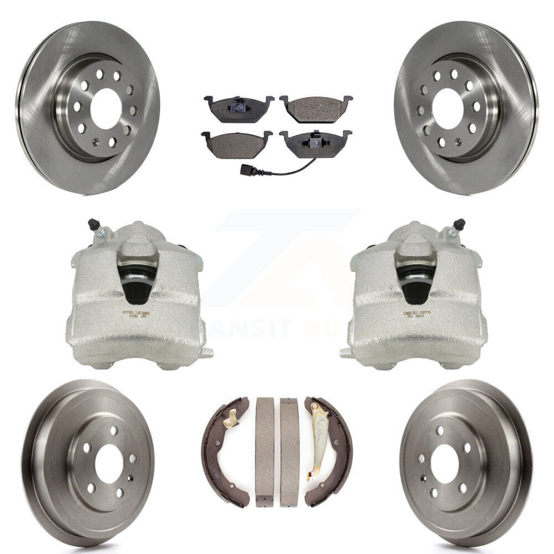 Transit Auto KC8-100839P Disc Brake Kit for 2011-2012 Volkswagen Jetta - Front and Rear product image