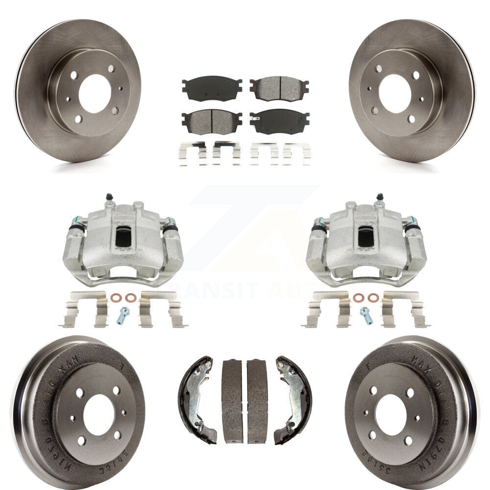 Transit Auto KC8-100839S Disc Brake Kit for 2006 Hyundai Accent - Front and Rear product image