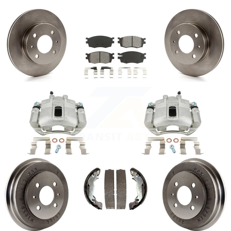 Transit Auto KC8-100839S Disc Brake Kit for 2006 Hyundai Accent - Front and Rear product image