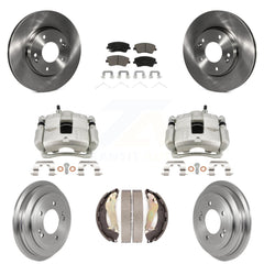 Transit Auto KC8-100840C Disc Brake Kit for 2017-2020 Hyundai Elantra - Front and Rear product image