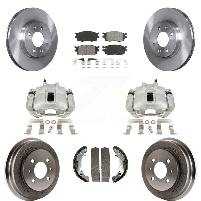 Transit Auto KC8-100840S Disc Brake Kit for 2006 Hyundai Accent - Front and Rear product image