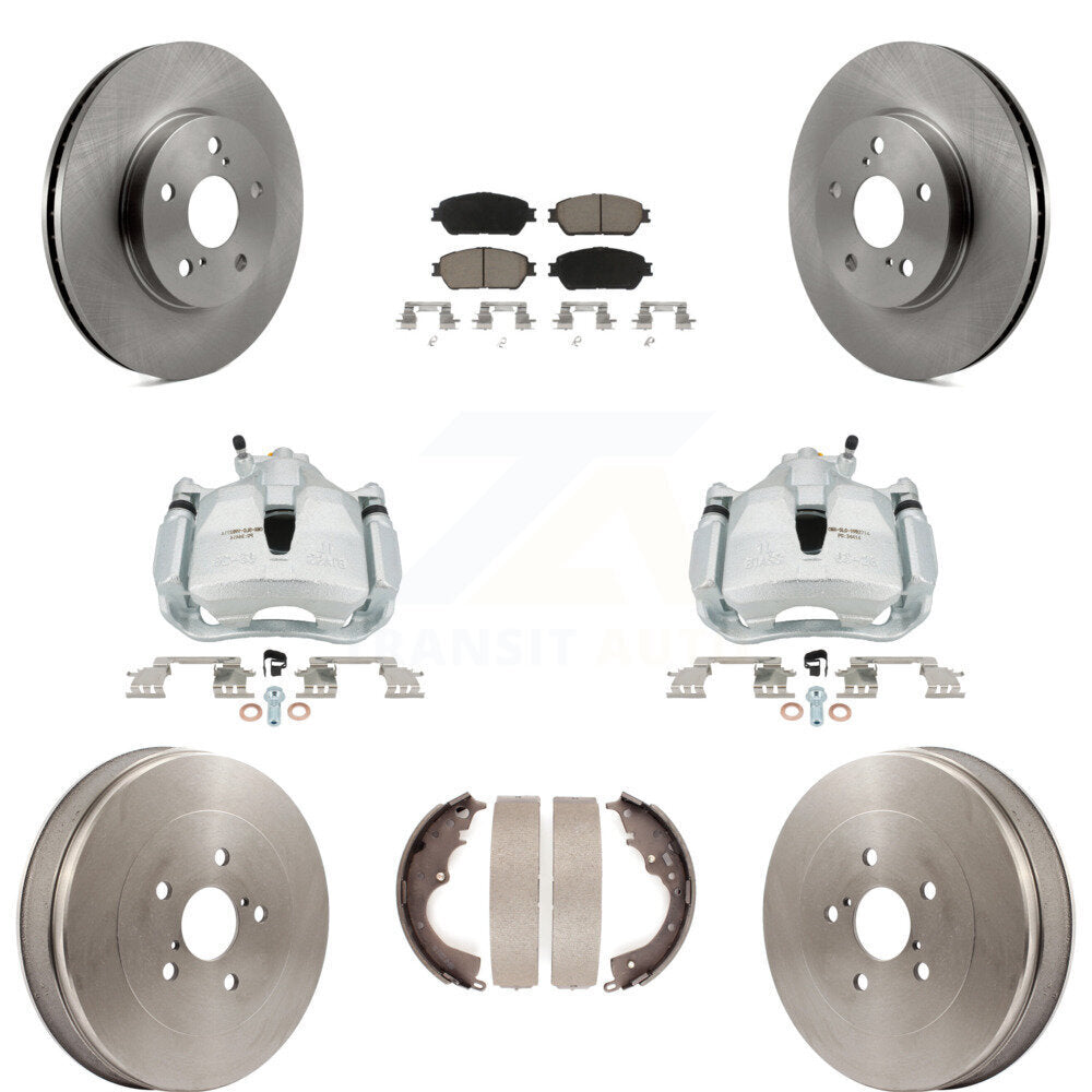 Transit Auto KC8-100841C Disc Brake Kit for 2004-2010 Toyota Sienna - Front and Rear product image