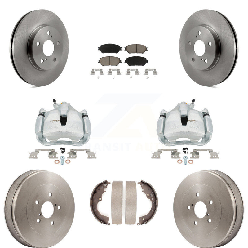 Transit Auto KC8-100841C Disc Brake Kit for 2004-2010 Toyota Sienna - Front and Rear product image