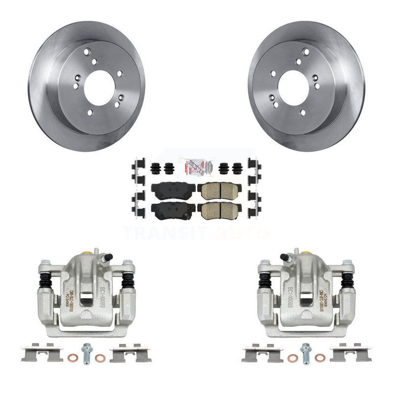 Transit Auto KC8-100841N Disc Brake Kit for 2005-2010 Hyundai Tucson, Kia Sportage - Rear product image