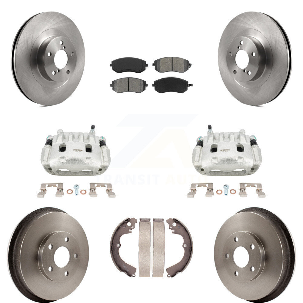 Transit Auto KC8-100841S Disc Brake Kit for 2003-2008 Subaru Forester, Subaru Impreza - Front and Rear product image