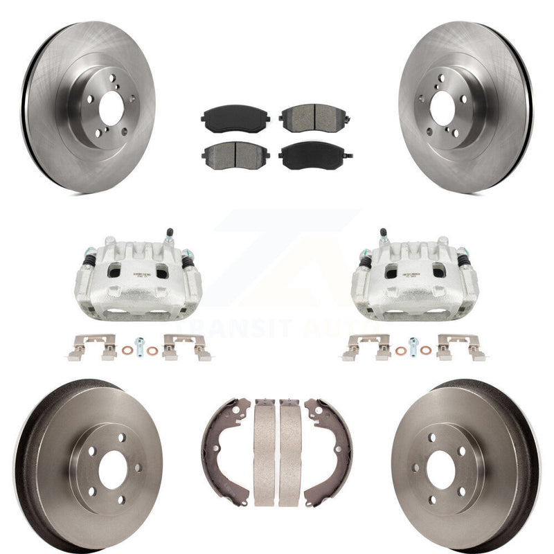 Transit Auto KC8-100841S Disc Brake Kit for 2003-2008 Subaru Forester, Subaru Impreza - Front and Rear product image