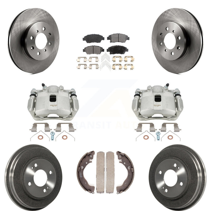 Transit Auto KC8-100841T Disc Brake Kit for 2009-2013 Honda Fit - Front and Rear product image