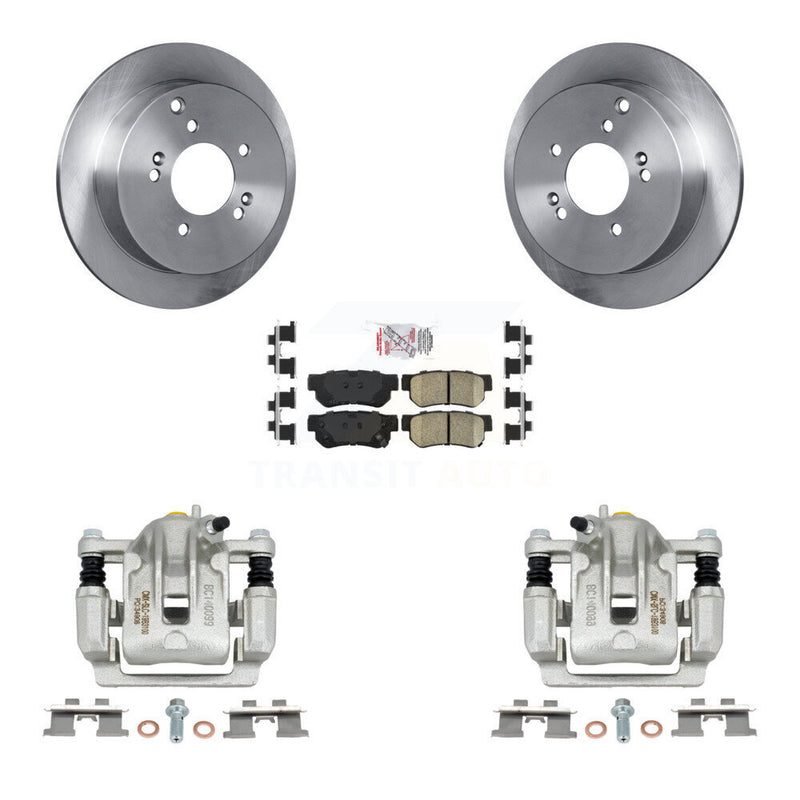 Transit Auto KC8-100842N Disc Brake Kit for 2005-2010 Hyundai Tucson, Kia Sportage - Rear product image