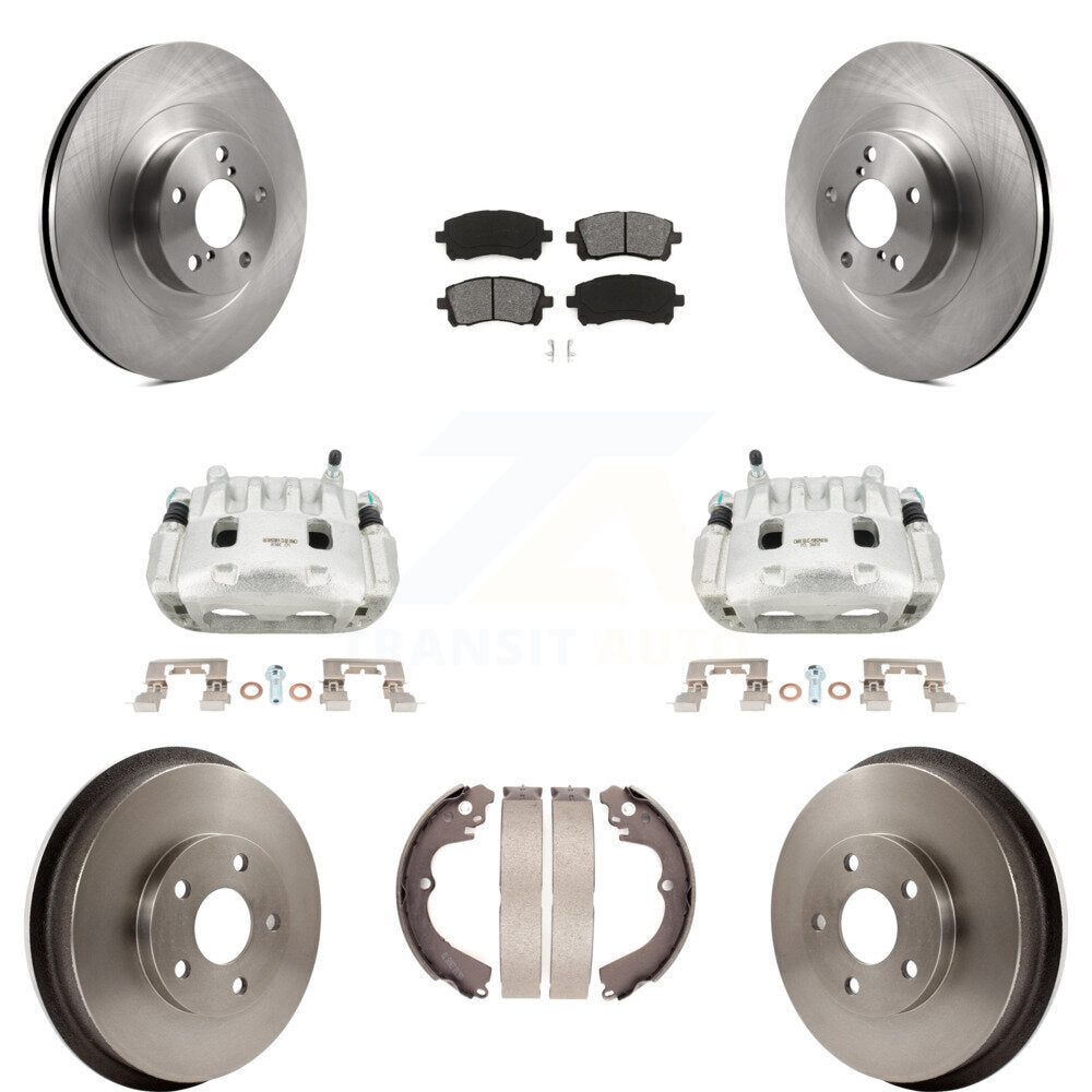 Transit Auto KC8-100842S Disc Brake Kit for 2003 Subaru Impreza - Front and Rear product image