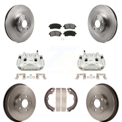 Transit Auto KC8-100842S Disc Brake Kit for 2003 Subaru Impreza - Front and Rear product image