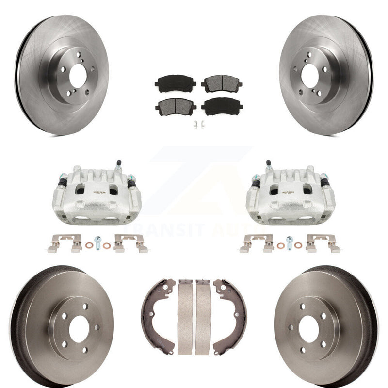 Transit Auto KC8-100842S Disc Brake Kit for 2003 Subaru Impreza - Front and Rear product image
