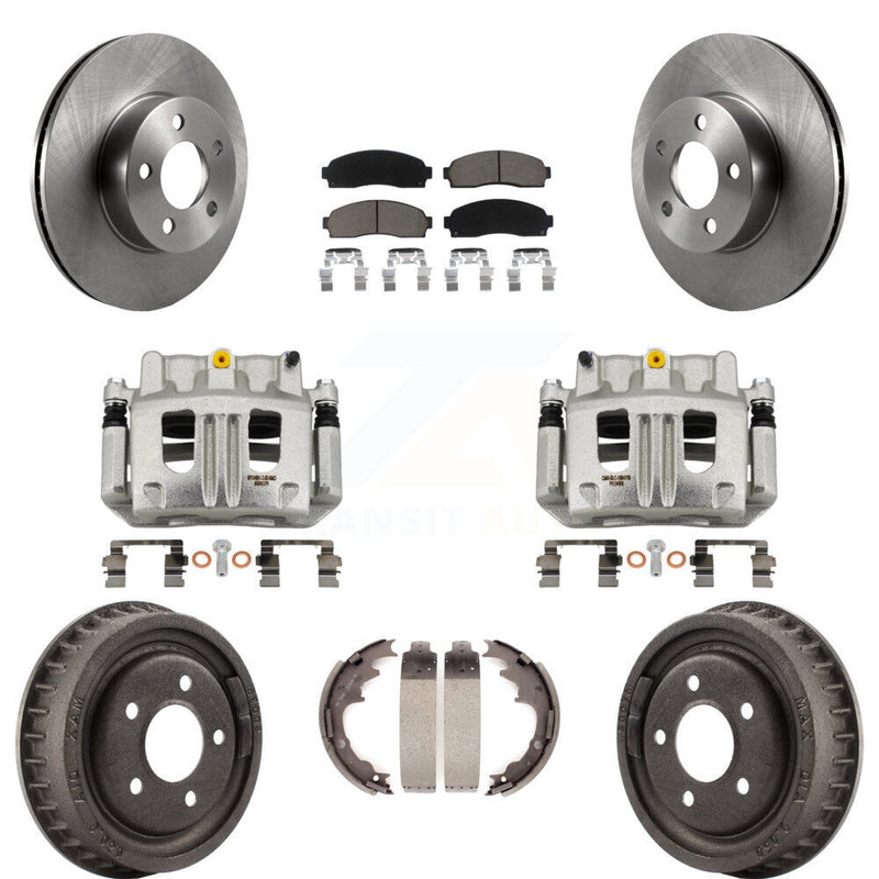 Transit Auto KC8-100843C Disc Brake Kit for 2004-2009 Mazda B4000, Ford Ranger - Front and Rear product image