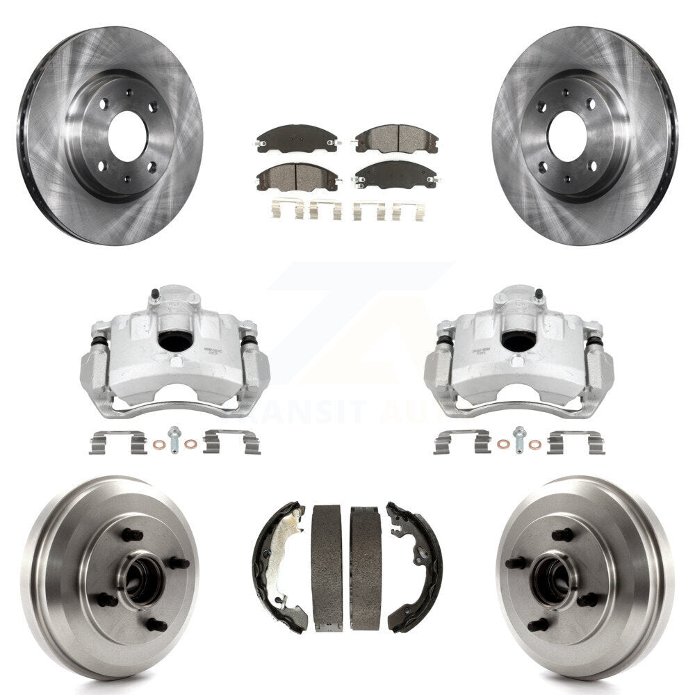 Transit Auto KC8-100843S Disc Brake Kit for 2009-2011 Ford Focus - Front and Rear product image
