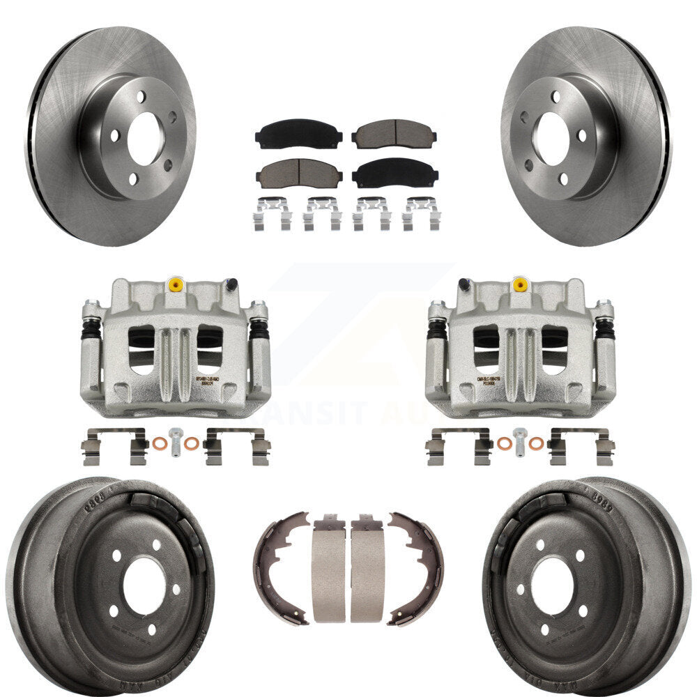 Transit Auto KC8-100844C Disc Brake Kit for 2004-2009 Mazda B4000, Ford Ranger - Front and Rear product image