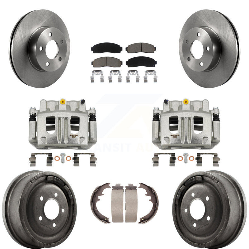 Transit Auto KC8-100844C Disc Brake Kit for 2004-2009 Mazda B4000, Ford Ranger - Front and Rear product image