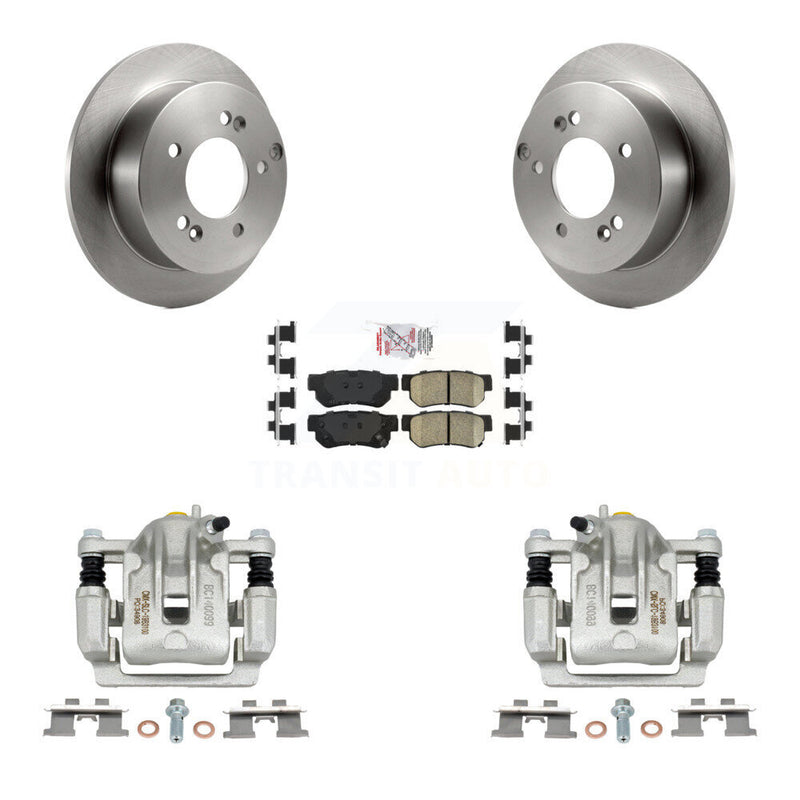 Transit Auto KC8-100844N Disc Brake Kit for 2005-2010 Hyundai Tucson, Kia Sportage - Rear product image