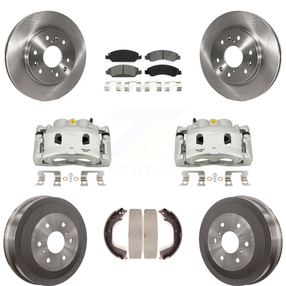 Transit Auto KC8-100844S Disc Brake Kit for 2009-2013 Chevrolet Silverado 1500, GMC Sierra 1500 - Front and Rear product image