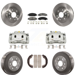 Transit Auto KC8-100844S Disc Brake Kit for 2009-2013 Chevrolet Silverado 1500, GMC Sierra 1500 - Front and Rear product image