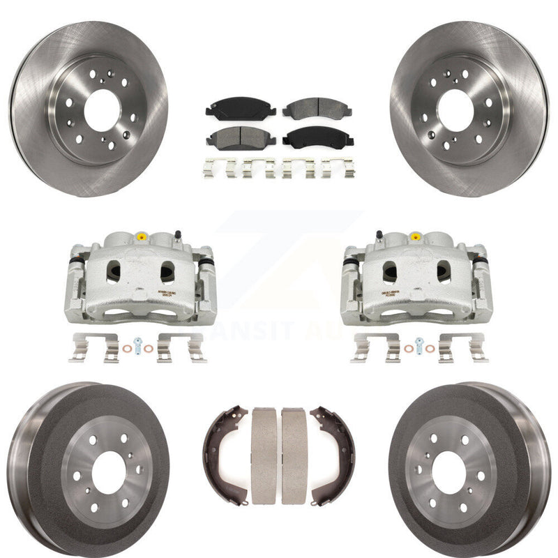 Transit Auto KC8-100844S Disc Brake Kit for 2009-2013 Chevrolet Silverado 1500, GMC Sierra 1500 - Front and Rear product image