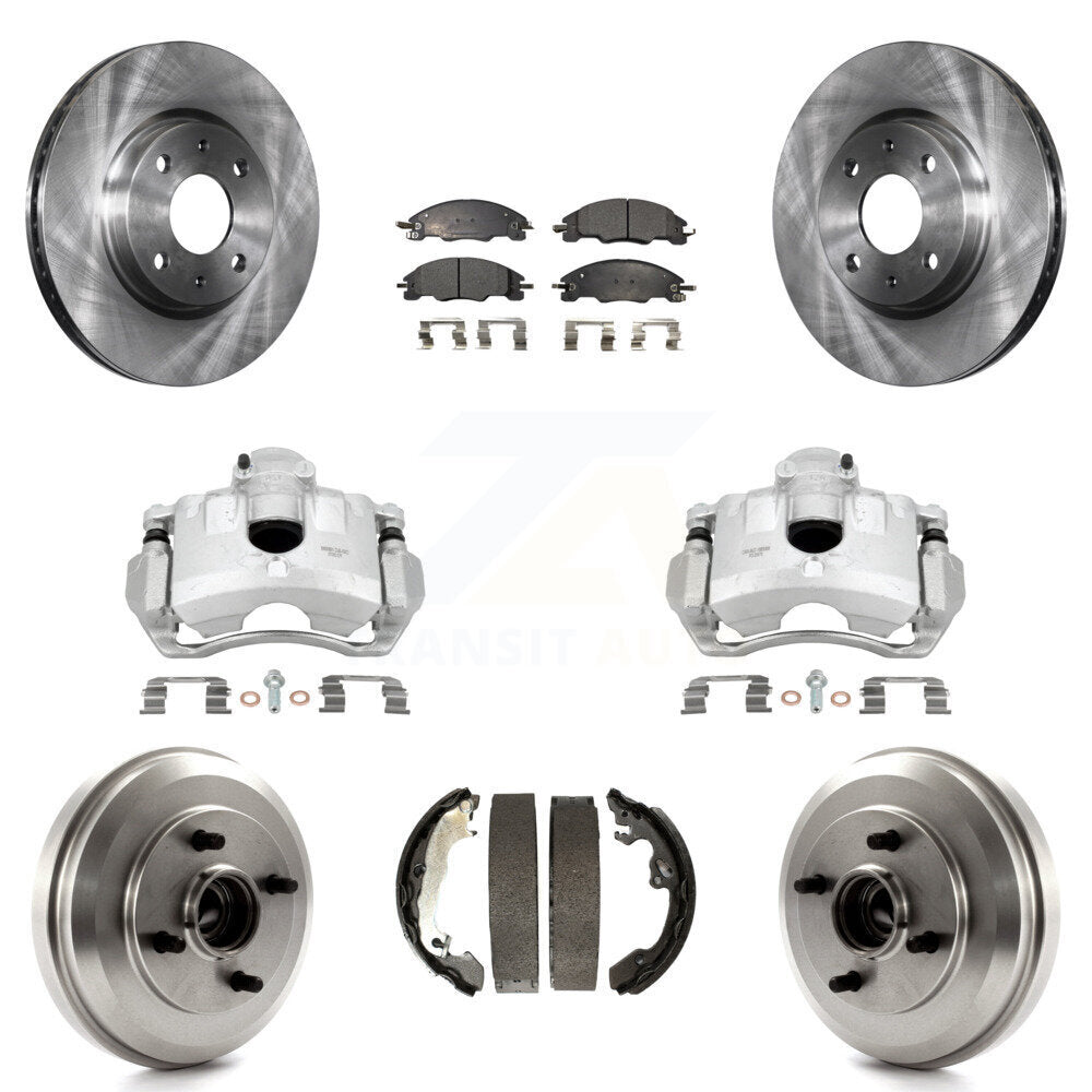 Transit Auto KC8-100844T Disc Brake Kit for 2009-2011 Ford Focus - Front and Rear product image