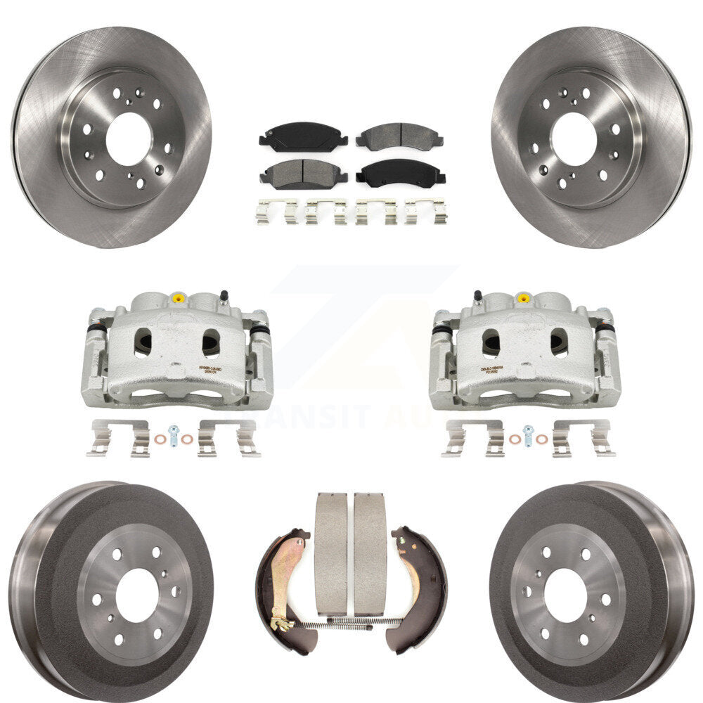 Transit Auto KC8-100845S Disc Brake Kit for 2009 Chevrolet Silverado 1500, GMC Sierra 1500 - Front and Rear product image
