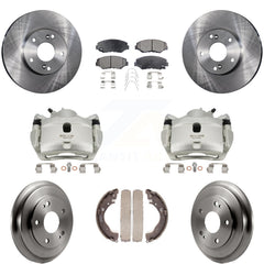 Transit Auto KC8-100846P Disc Brake Kit for 2014-2015 Honda Civic - Front and Rear product image