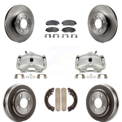 Transit Auto KC8-100846T Disc Brake Kit for 1996-2000 Honda Civic, Acura EL - Front and Rear product image
